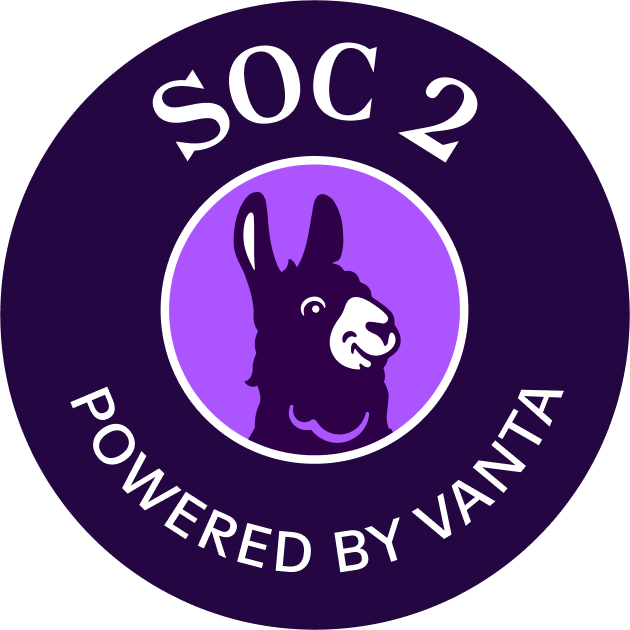 Vanta SOC 2 compliance badge
